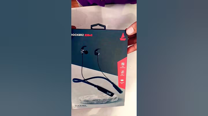 Boat Rockerz 235v2 Neckband #unboxing #trending #gadgets