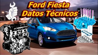 Ford Fiesta * Datos Técnicos * Motor 1.6 DOHC 16 vals Ti VCT