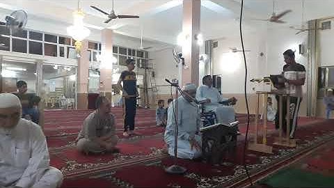 تلاوة من جامع سعد بن أبي وقاص رضي الله عنه في الفلوجة