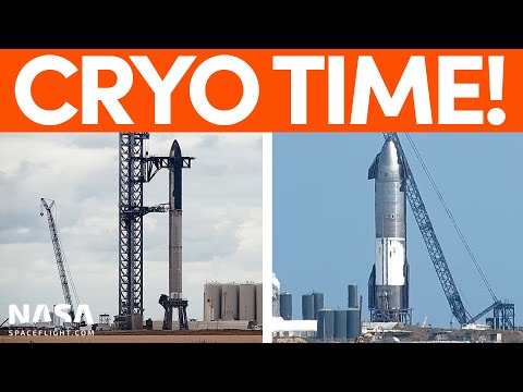 Full Stack and Ship 25 Cryogenic Testing | SpaceX Boca Chica