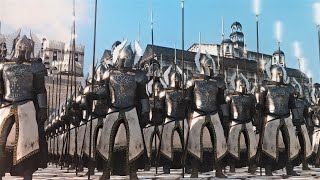 Люди Гондора против Истерлингов: Осада Дол Амрот | Кинематографическая битва «Властелин колец»