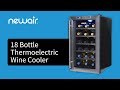 18 Bottle Thermoelectric Wine Cooler | NewAir AW-181E