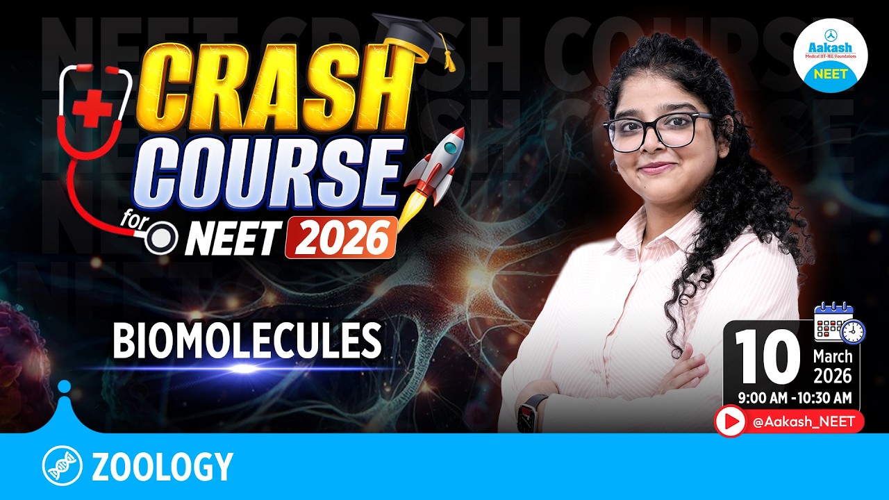 NEET 2026 Zoology Crash Course | Biomolecules | Complete Revision