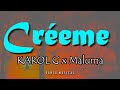 KAROL G, Maluma - Créeme (Version Karaoke - Instrumental)