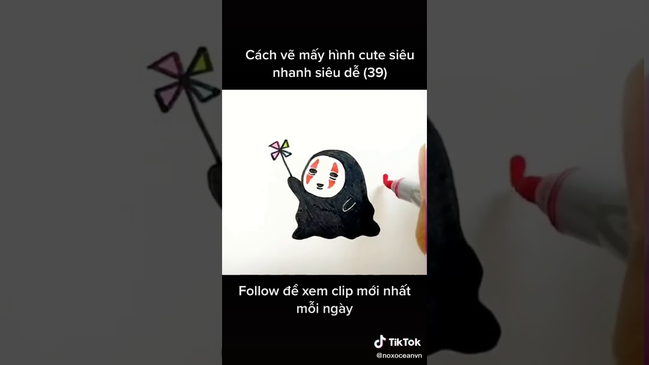 Cách Vẽ Vô Diện Chibi Siu Cute Lun - Youtube