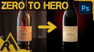 ZERO to HERO: The Magic of Product Photography [Photography Tutorial] - Wine Bottle Tutorial - screenshot 2