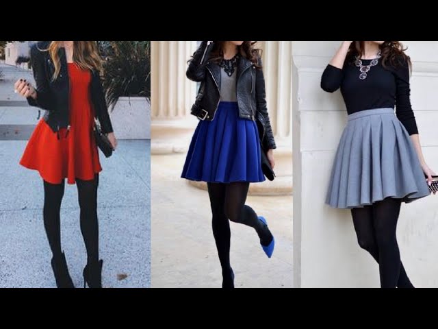 How To Wear Skirt with leggings//skirt with leggings outfit ideas//glamyfly  