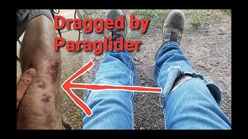 Post Crash Analysis: Technique to Prevent Getting Dragged (too much) By A Paraglider