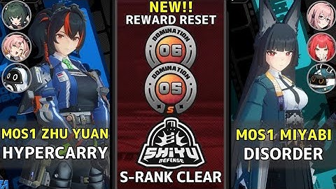 M0S1 Zhu Yuan & M0S1 Miyabi Team! | NEW Shiyu Defense 5 & 6 | ZZZ v2.3