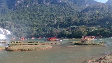 Thác Bản Giốc 1 Ngày Đẹp Trời Có Cầu Vồng