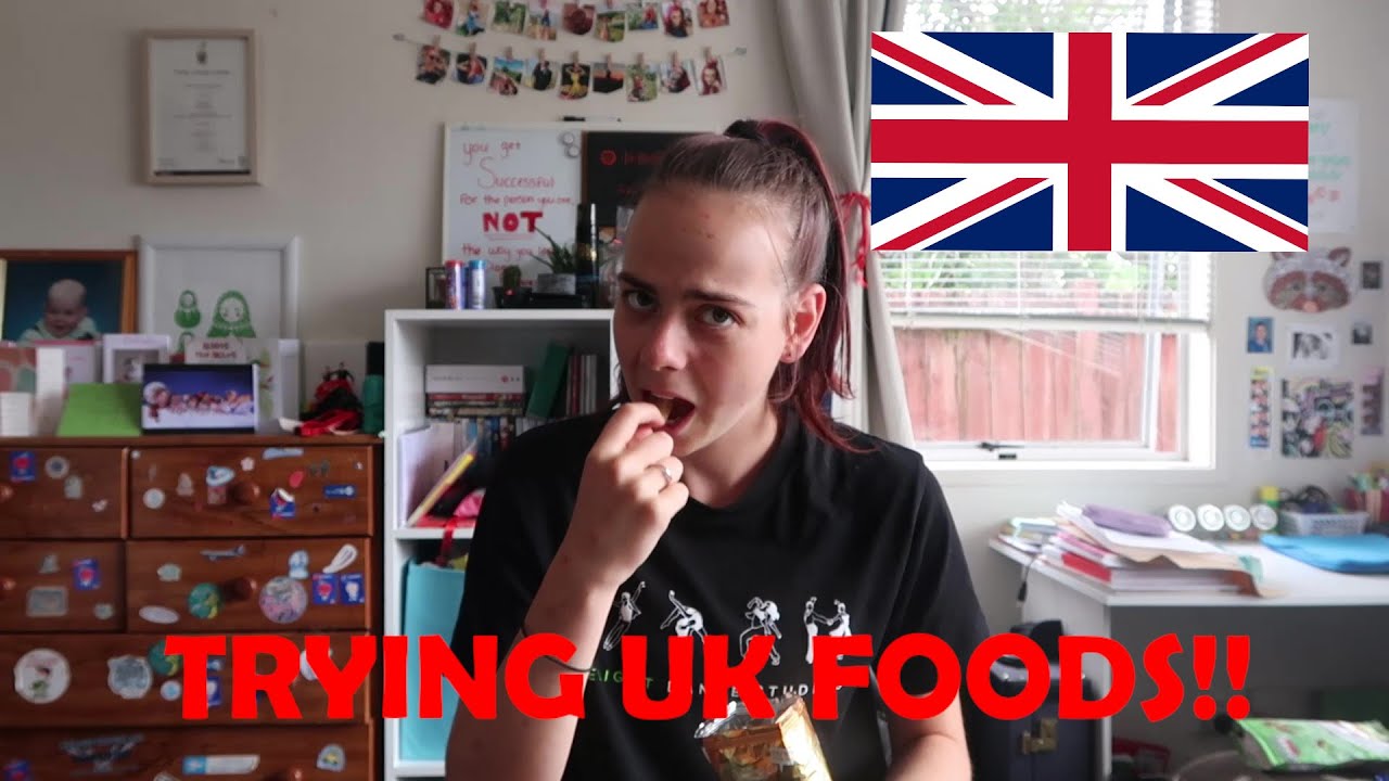 Trying UK Foods - YouTube