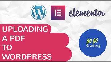 How to add a PDF file to Wordpress website in 2021 (EASY!) PDF Upload to Wordpress