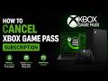 How To Cancel Xbox Game Pass Subscription Step By 