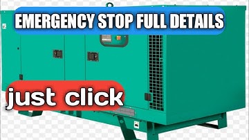 DG emergency stop reset ✌️dg emergency stop kese thik Kare ?