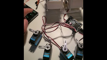 interactive servo control via PC / servo serial communication in python / micropython