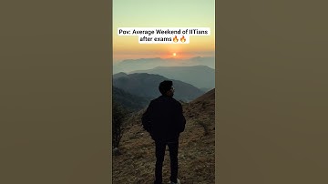 Average weekend of IITians after exams. #shorts #iit #iitjee #iitians #jee #iitroorkee #iitbombay