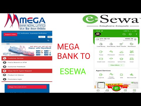 How To Load Money in Esewa / internet banking /mega bank etc