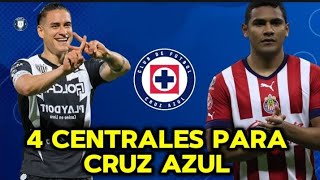 4 CENTRALES PARA LA MÁQUINA #cruzazul #ligamx #futbol #mdf