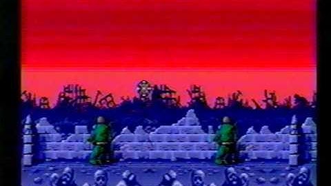 Terminator 2 Arcade Game Sega Genesis Points World Record