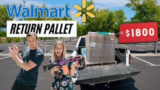 We spent $525 on a pallet of Walmart returns  Unboxing $1800 in MYSTERY items!