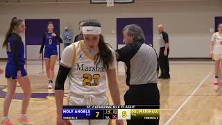 High School Girls Basketball: Holy Angels vs. Duluth Marshall