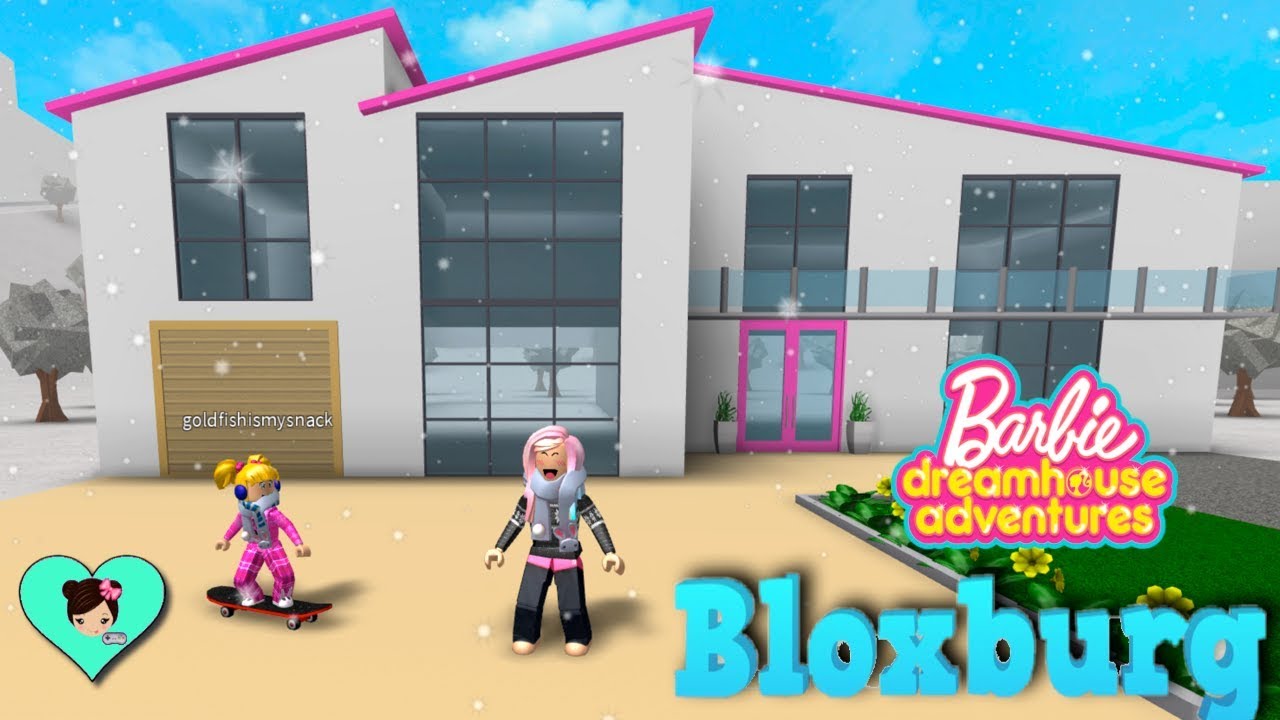 Mi Nueva Mansion de Barbie Dreamhouse Adventures en BLOXBURG! - YouTube