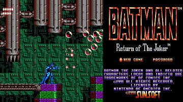 Batman: Return of the Joker (NES) Walkthrough