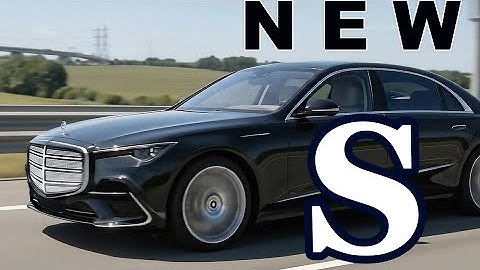Mercedes S  2026 New