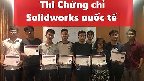 [hoccokhi] Một buổi Thi chứng chỉ solidworks quốc tế và cafe đàm đạo của anh em Thủ Đức vào chủ nhật