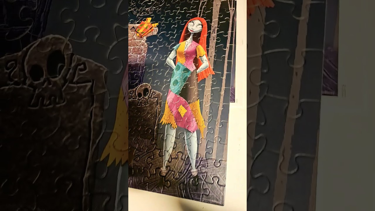 Nightmare before Christmas puzzle . 