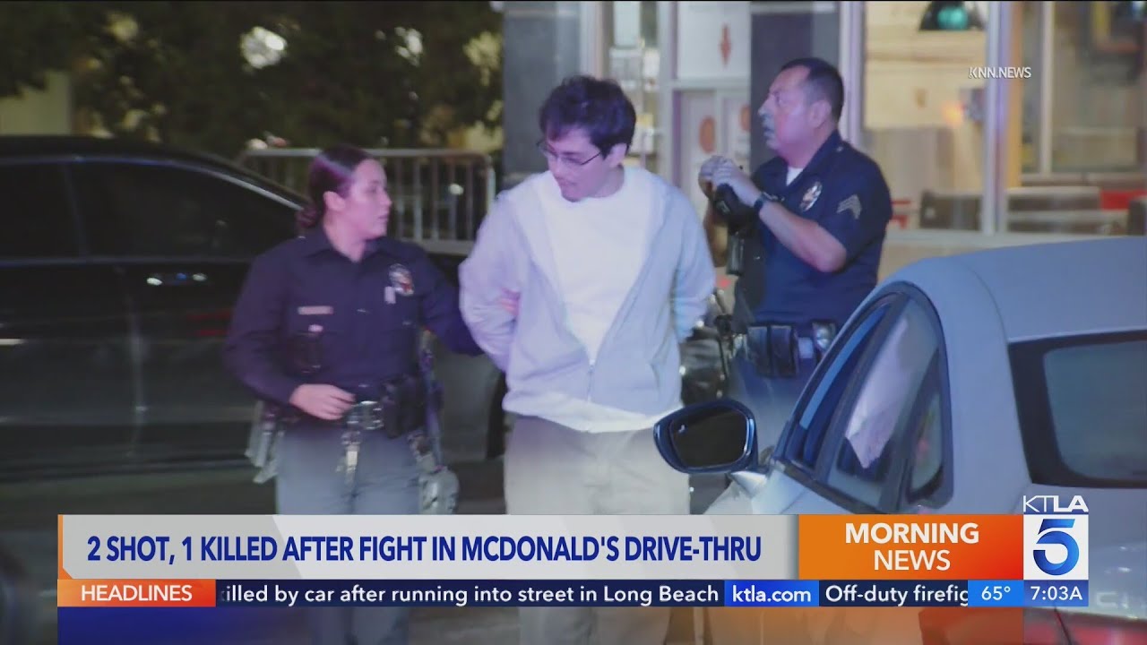 Man who called police following McDonald’s shooting booked for manslaughter: LAPD