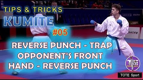 Tips & Tricks Kumite #05: REVERSE PUNCH - TRAP OPPONENT