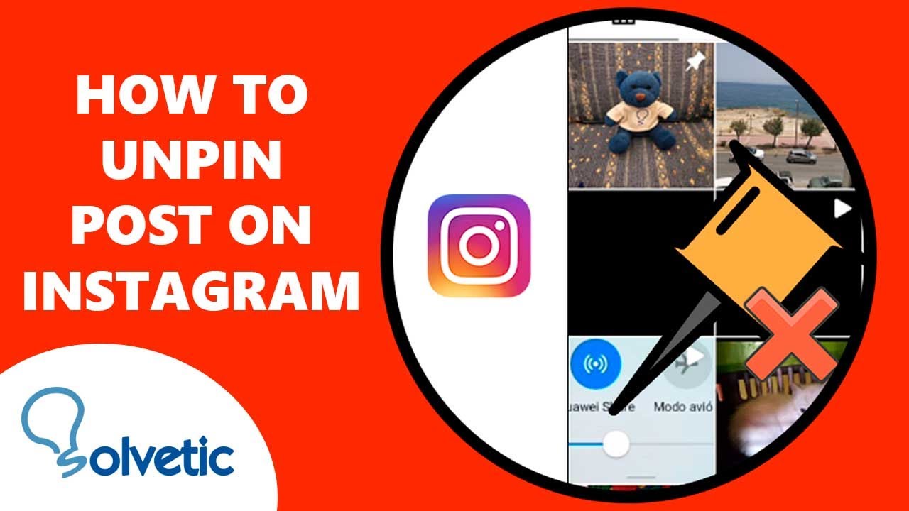 How to Unpin Instagram Post - YouTube