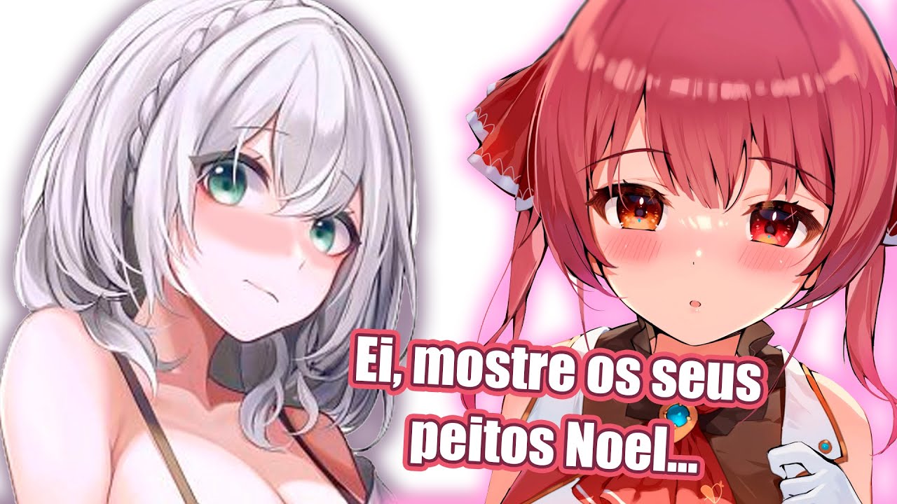 Marine se tornou uma pessoa sexualmente frustrada para Noel | vtuber legendado