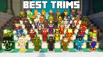 50+ Best Armor Trim Combinations In Minecraft