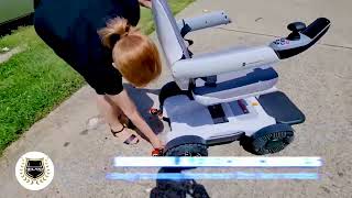 All Terrain Auto Folding Electric Wheelchair Scooter| Smart Control | Gilani Engineering