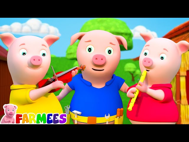 Three Little Pigs + More Fun Nursery Rhymes & Toddlers Songs by Farmees ...