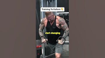 What Training To Failure Actually Looks Like