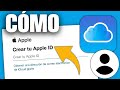 Cómo CREAR una CUENTA en iCLOUD Paso a Paso | Cómo Crear un Apple ID en PC, iPhone, iPad y PC