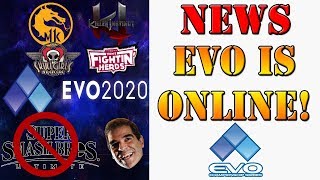 Evo 2020 has gone Online! Rollback netcode games are in! Smash bros... is OUT!