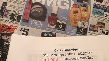 CVS $10 Challenge Breakdown 8/20/17 - 8/26/17 | Rolling Those ECB