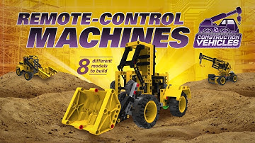 Remote-Control Machines: Construction Vehicles