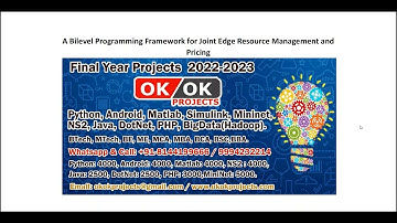 A Bilevel Programming Framework for Joint Edge Resource Management and Pricing