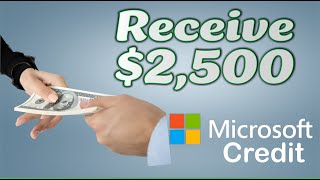 How To Get $2,500 Microsoft Credit For Free
