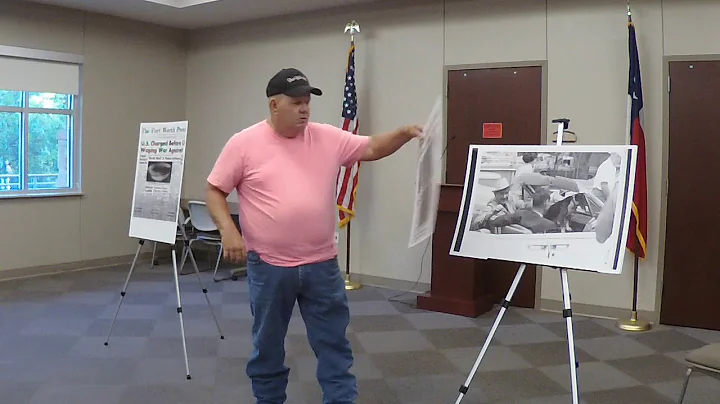 Larry Oneal visits Lake Worth Historical Society M...