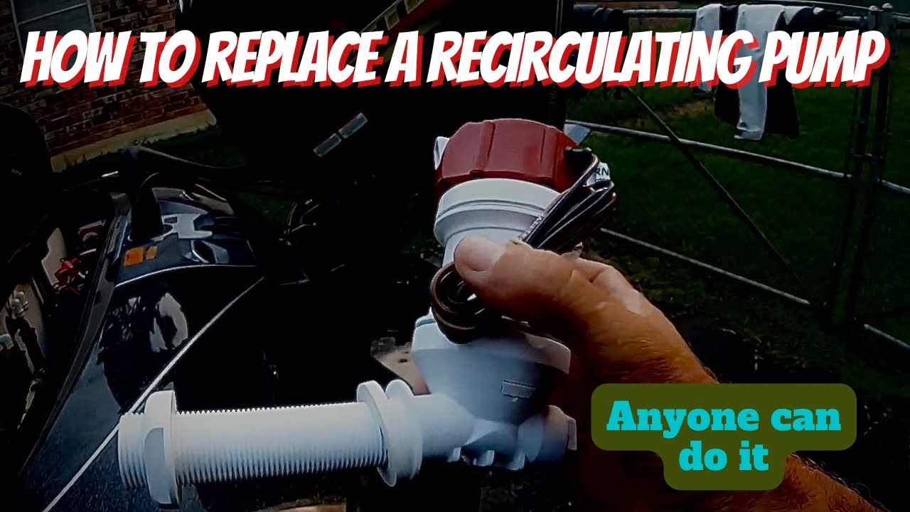 Замена циркуляционного насоса на моём Skeeter. (Видеоинструкция)