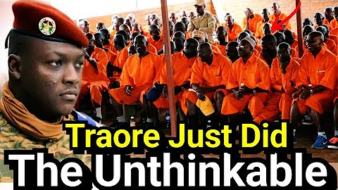 BREAKING: No More Prisons In Burkina faso,  Traore Rewrites Justice 