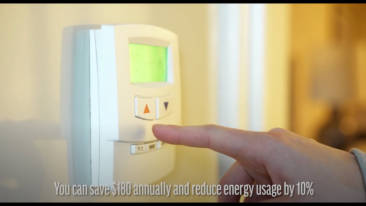 Energy Efficient Tips For Programmable Thermostats DTE Energy YouTube