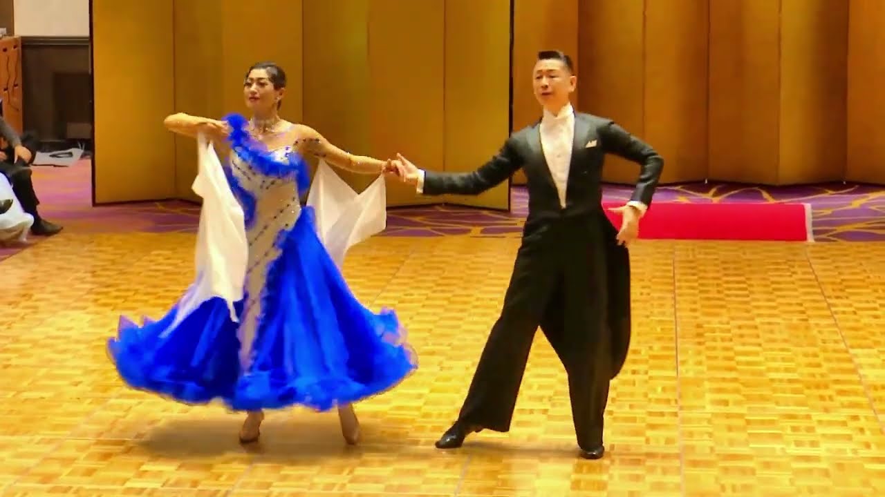 プロデモ】社交ダンス教室10周年パーティーでの講師のワルツ/長谷川