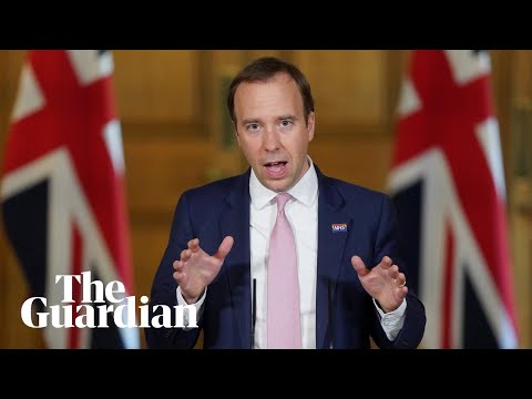 Coronavirus: Matt Hancock holds UK daily briefing – watch in full